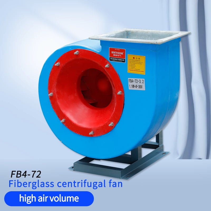 High-Pressure Centrifugal Fan 4-72