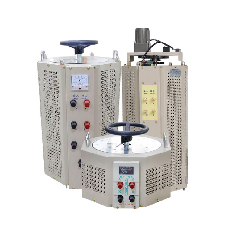 Old Type Single-Phase Three-Phase Voltage Regulator TDJGC2J