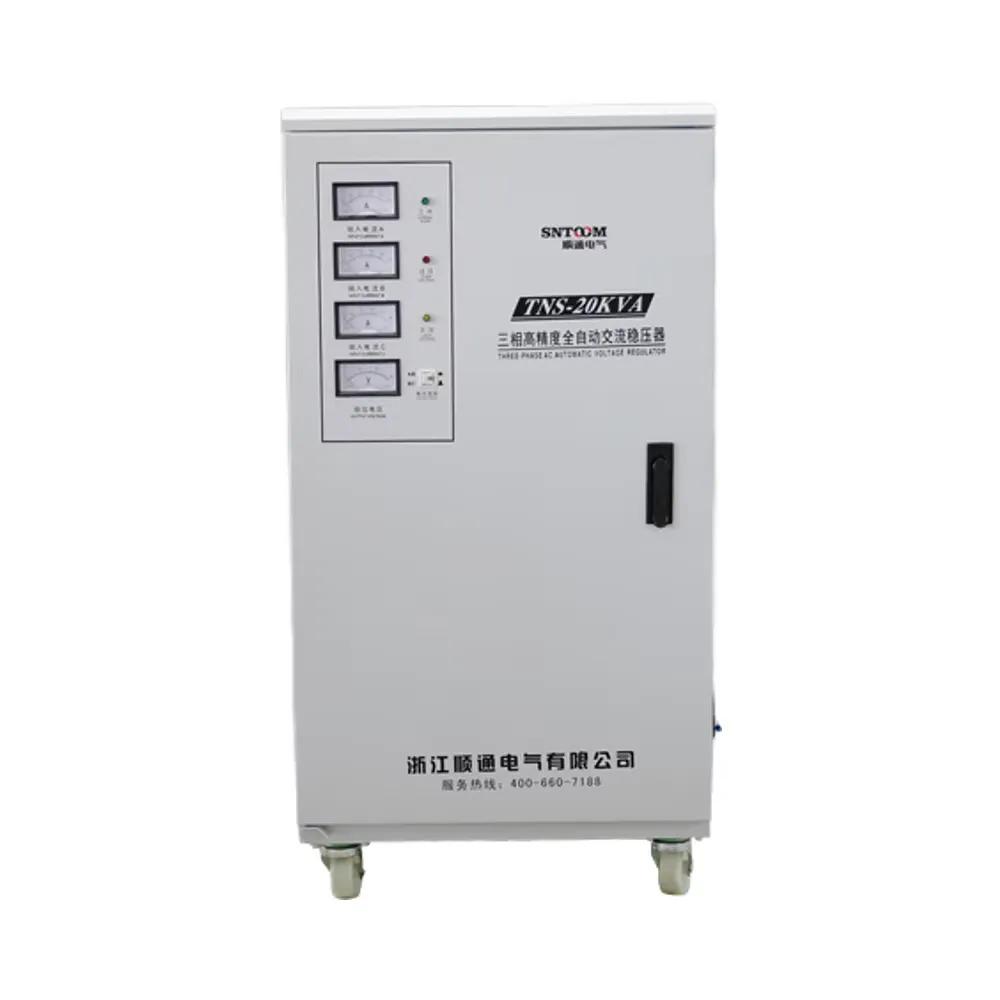 Three phase AC voltage stabilizer TNS