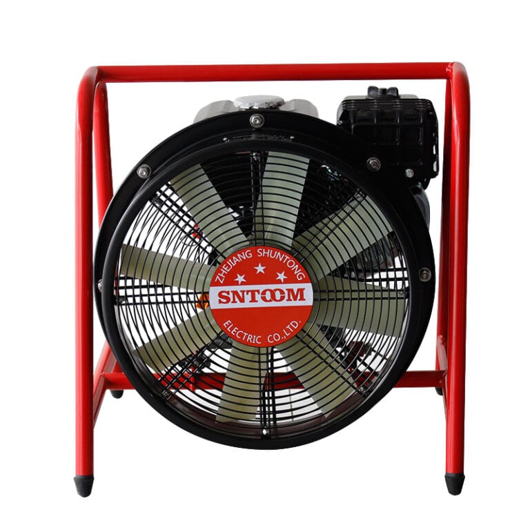 High power 4.2kw gasoline exhaust fan and advanced ventilation fan