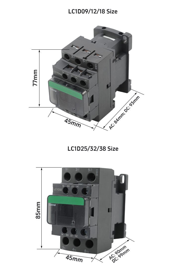 LC1D AC contactor