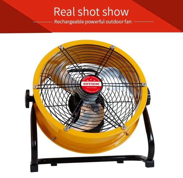 QMF rechargeable powerful outdoor fan