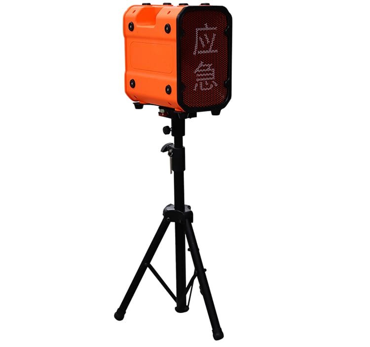 Emergency alarm, strong penetration warning and stable alarm