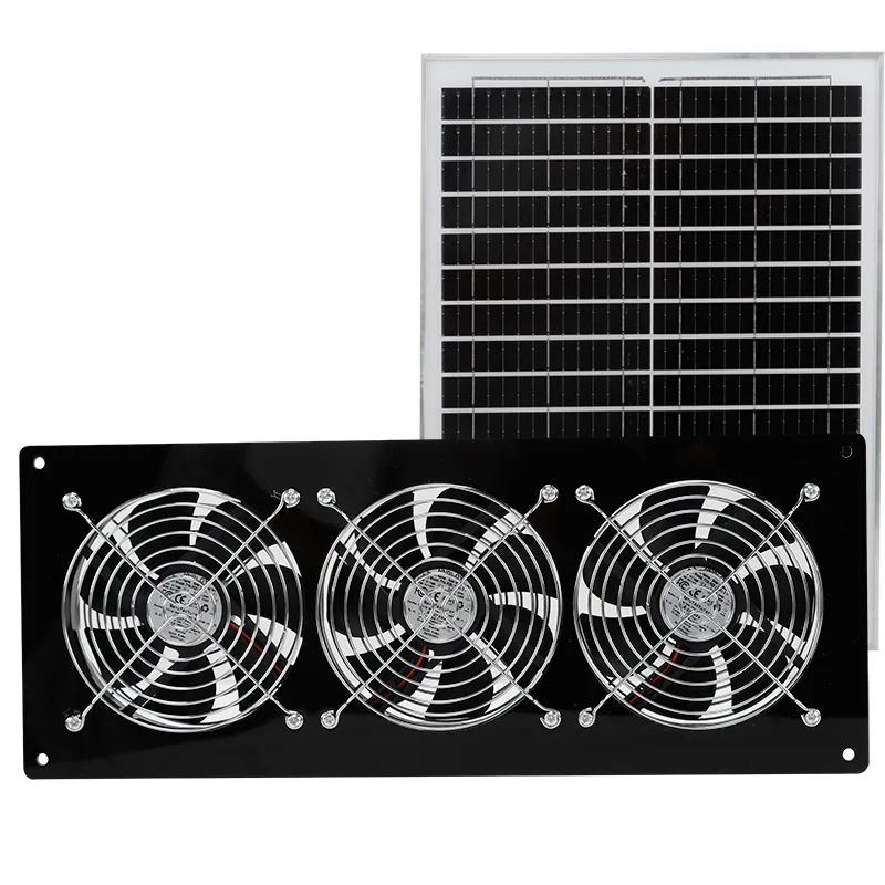 ST-3 in 1 Solar exhaust Fan
