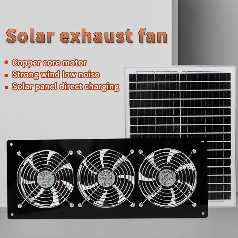 ST-3 in 1 Solar exhaust Fan6