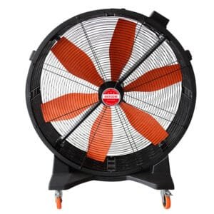 Permanent magnet mobile fan (10)