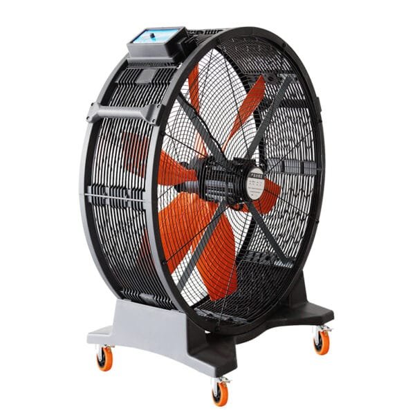 Permanent magnet mobile fan (12)
