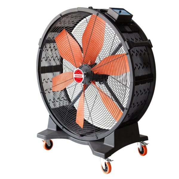 Permanent magnet mobile fan (13)