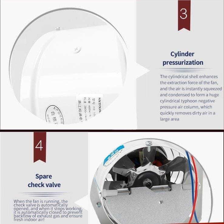 STFD axial flow fan, powerful ventilation fan (7)