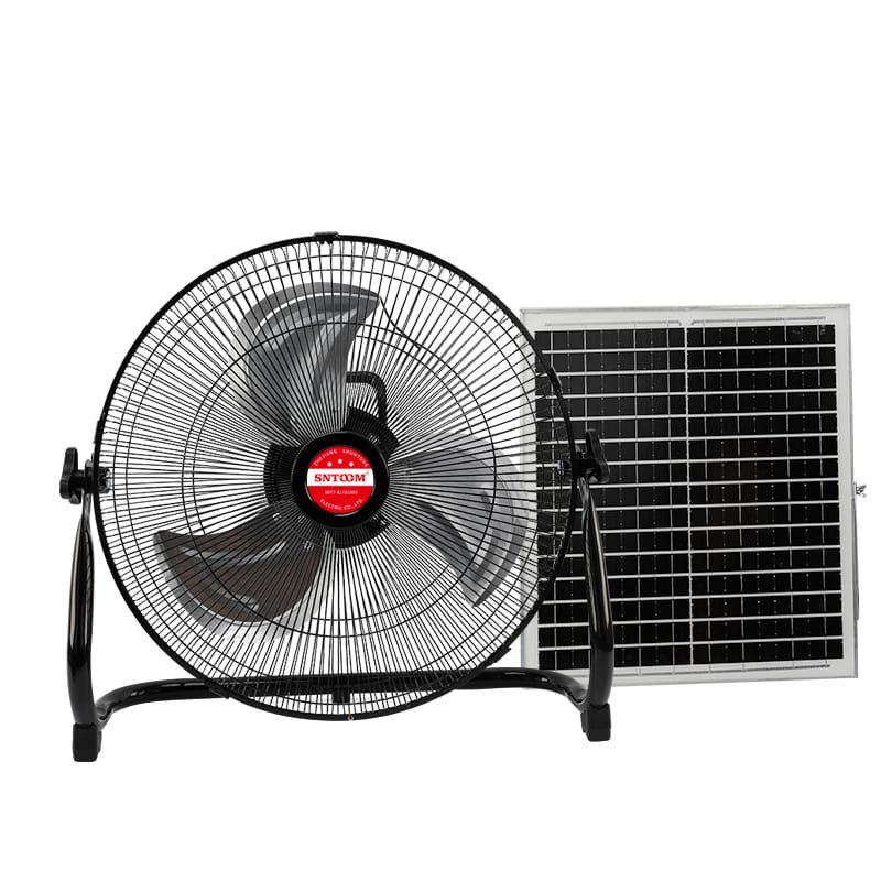 Solar floor fan (5)