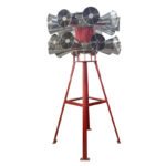 Vertical dual head alarm with bracket (1)