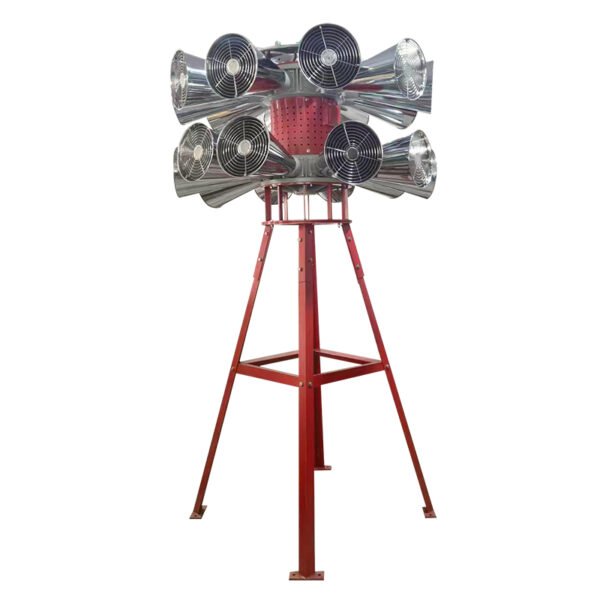 Vertical dual head alarm with bracket (1)
