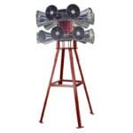 Vertical dual head alarm with bracket (2)