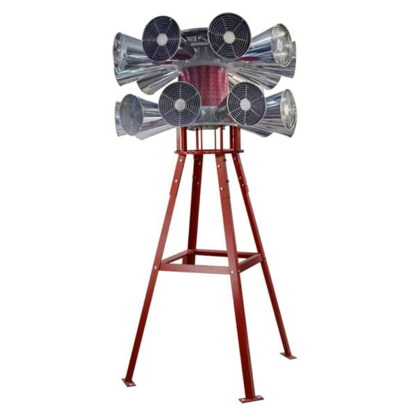 Vertical dual head alarm with bracket (2)