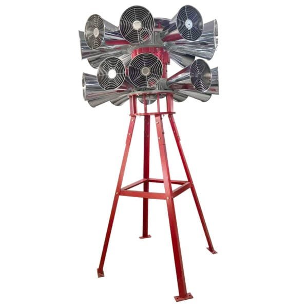 Vertical dual head alarm with bracket (4)