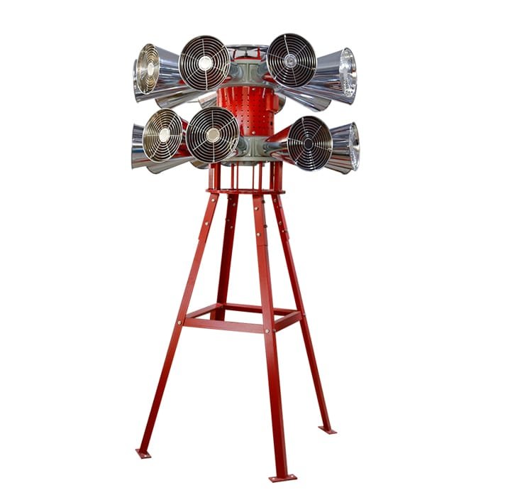 Vertical dual head alarm with bracket (7)