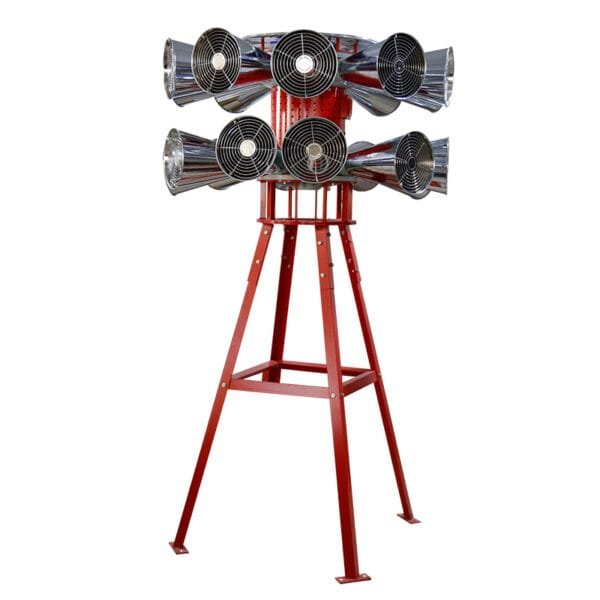 Vertical dual head alarm with bracket (7)