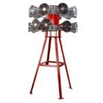 Vertical dual head alarm with bracket (8)