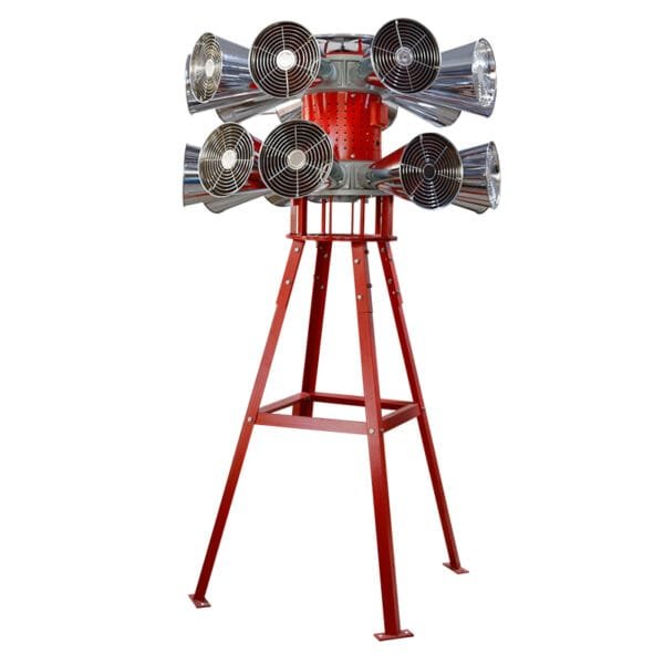 Vertical dual head alarm with bracket (8)