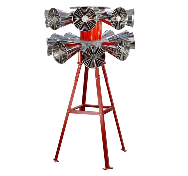 Vertical dual head alarm with bracket (9)
