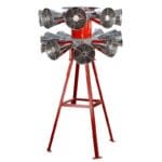 Vertical dual head alarm with bracket (9)