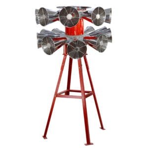 Vertical dual head alarm with bracket (9)