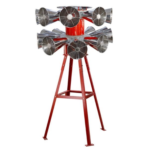 Vertical dual head alarm with bracket (9)