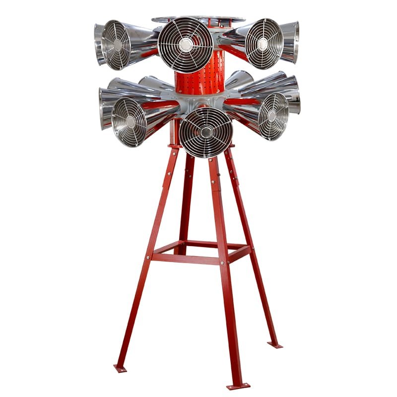 Vertical dual head alarm with bracket (9)