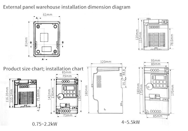 780 series Overloaded vector inverter (7)
