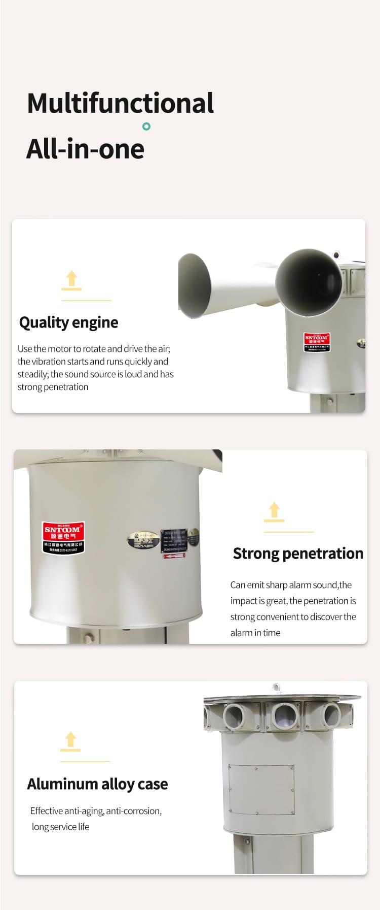 LK-STH10B large electric alarm horn (7)