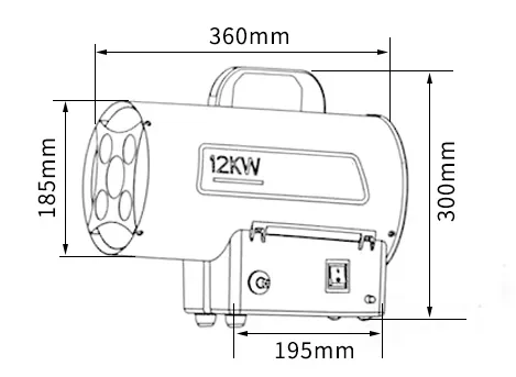 Q12 Industrial gas heater (1)