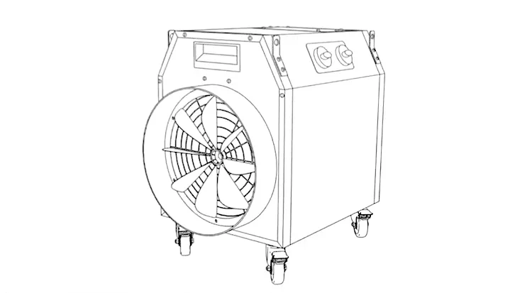 DR series high power industrial electric heater (1)