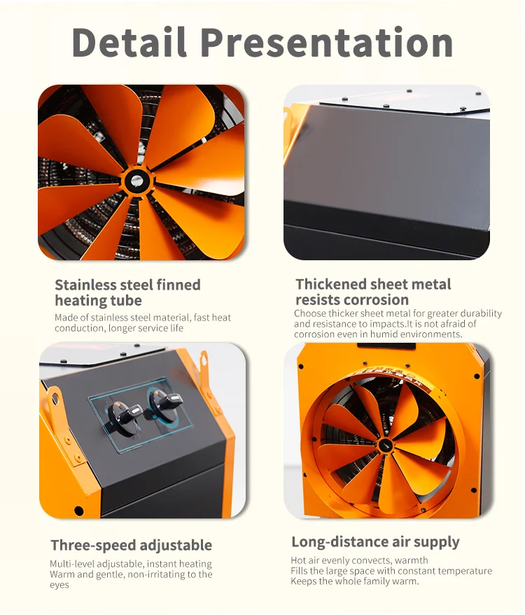 DR series high power industrial electric heater (9)