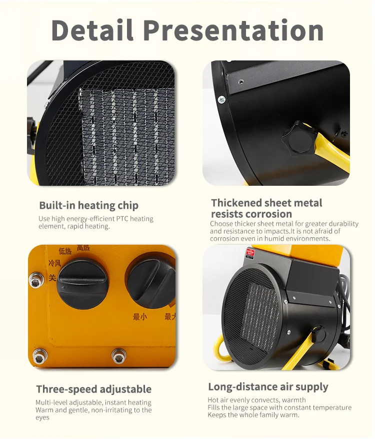 ST 2EX LD (T) Explosion proof Warm Air Heater (7)