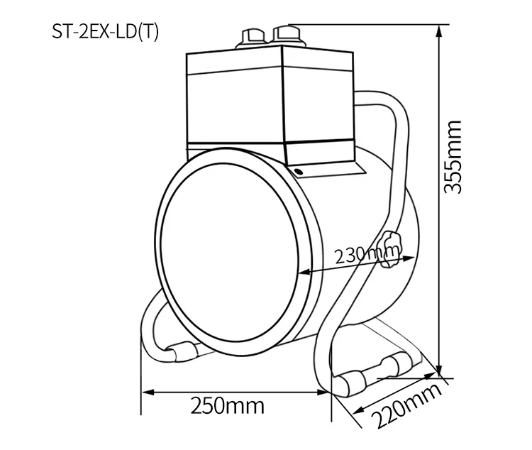ST 2EX LD (T) Explosion proof Warm Air Heater (8)