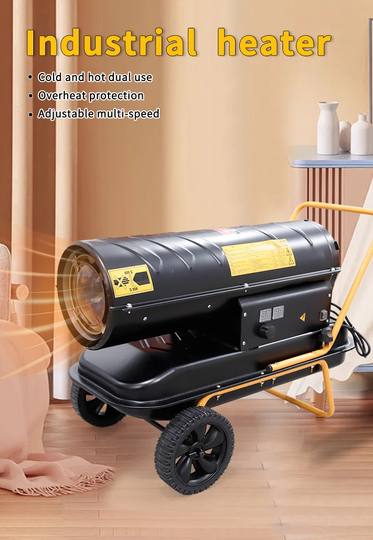 XLH 0 25KW fuel powered warm air heater (1)