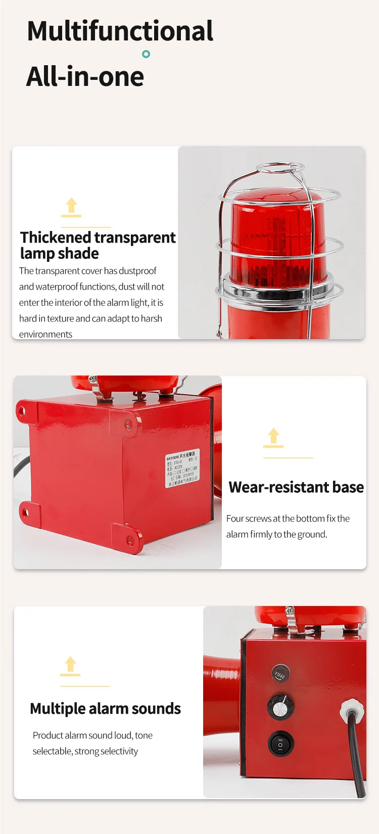 STSG 02 audio visual alarm device (7)