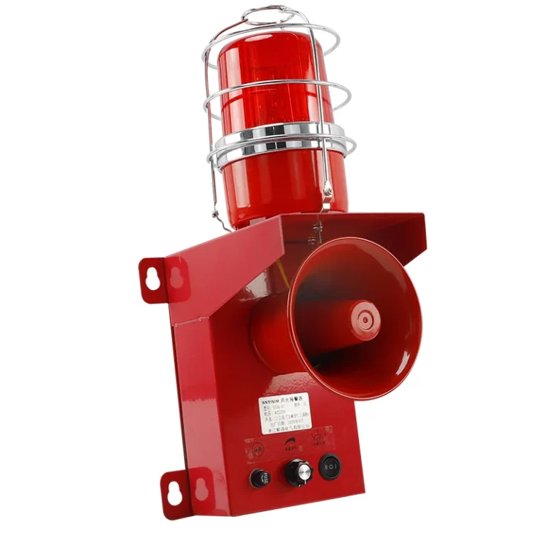 STSG-07 audio-visual alarm device  Alarm with mesh cover