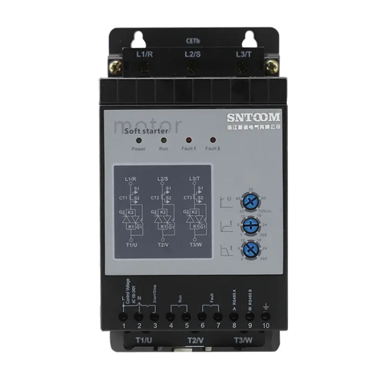 Soft Starter 6 Modes Online Motor Control – Reliable RS485 Industrial Motor Protector