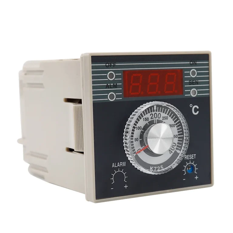 K725 Digital Display Temperature Controller, 0-400℃ High Precision Industrial Thermostat