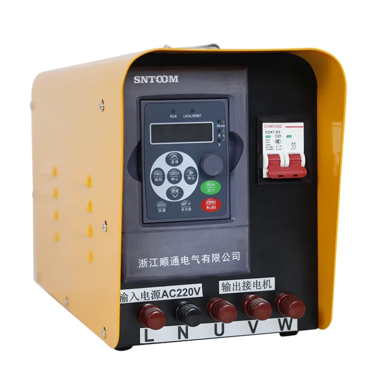 Powerful 220V to 380V VFD speed controller Converter Stable for Blender Industrial Motors