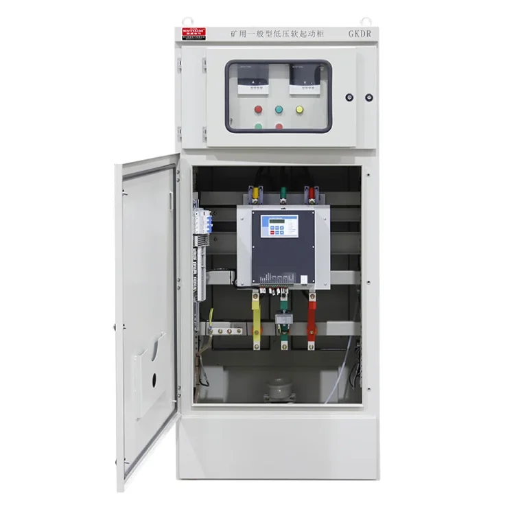 GKDR Mine Low-Voltage Soft Start Cabinet, 6 Modes, Stable Motor Protection for Industrial Use