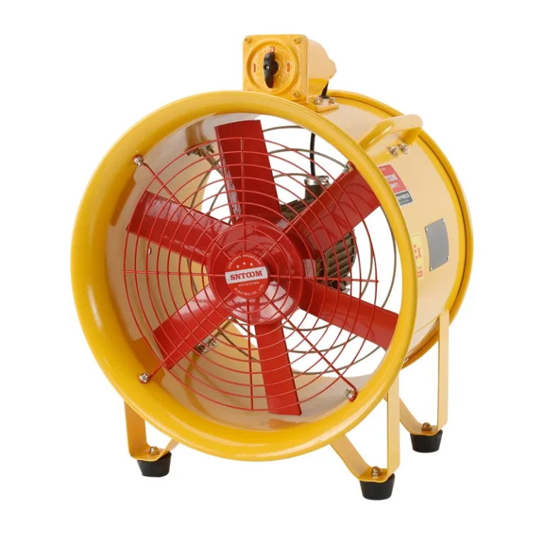 BSFT series explosion-proof portable axial flow fan 5 Sizes 0.15 0.75KW Safe Powerful Industrial Ventilation