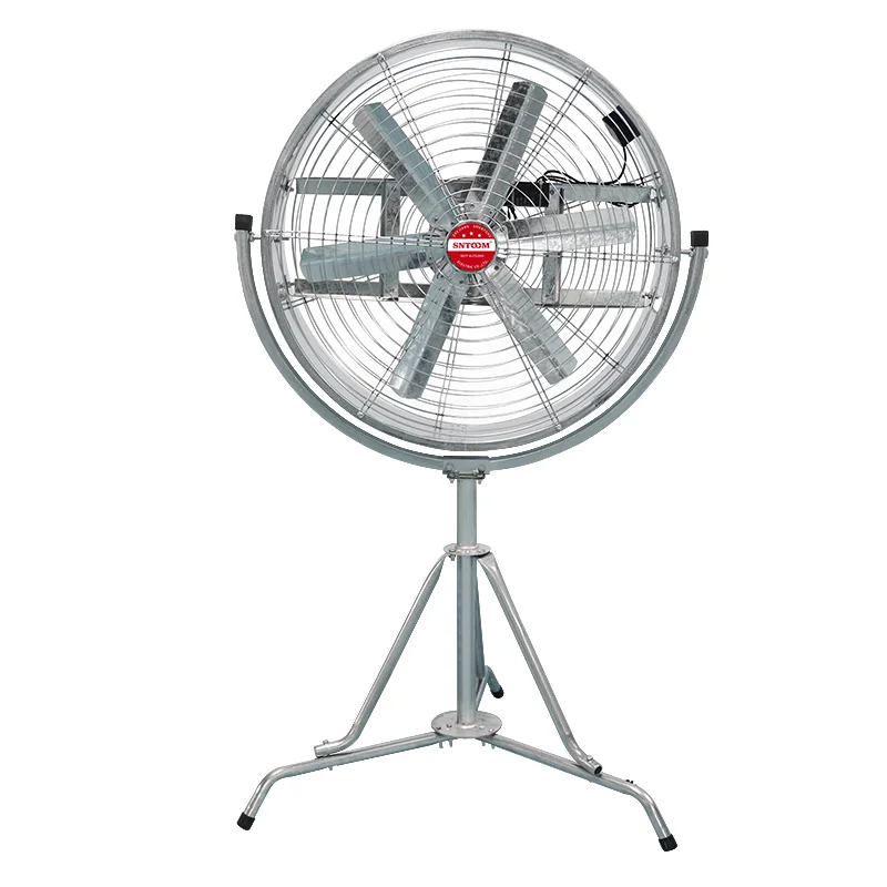 High Airflow Industrial Standing Grain Cleaning Fan for Workshop Warehouse