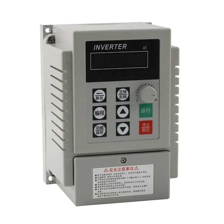 VFD Variable Frequency Drive 0.45kW 220V, Reliable Speed Controller for Pumps & Fans
