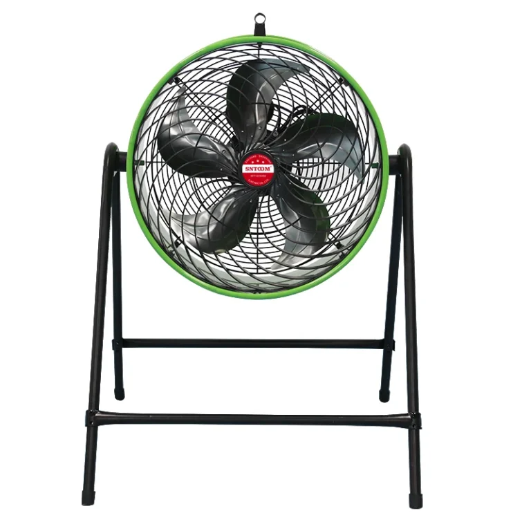 Industrial Pedestal Axial Fan 1100W: Powerful Low-Noise Ventilation for Factory & Warehouse